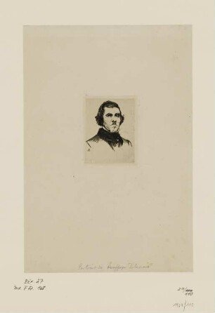 Bildnis Eugene Delacroix