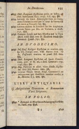 Libri Antiquarii