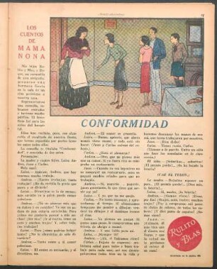 Conformidad : Los cuentos de Mama Nona