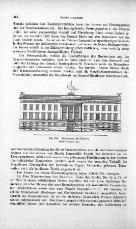 Fig. 154. Ministerium des Inneren