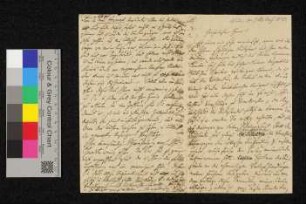 Brief von Friedrich von Schlegel an Christian Friedrich Winter 07.05.1823