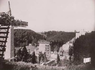 Nossen, Reichsautobahn, Brückenbau, 1935/1936