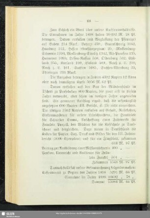 7. Kassenverhältnisse