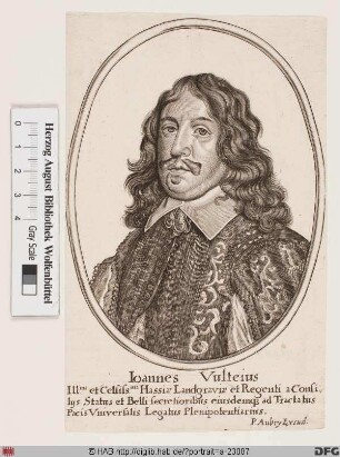 Bildnis Johann Vultejus