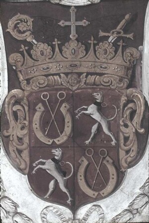 Wappen des Passauer Fürstbischofs Sebastian Johann Graf von Pötting