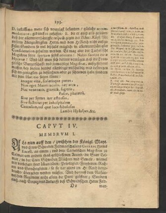 Capvt IV.