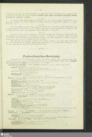 IX. Postwerthzeichen-Besorgung