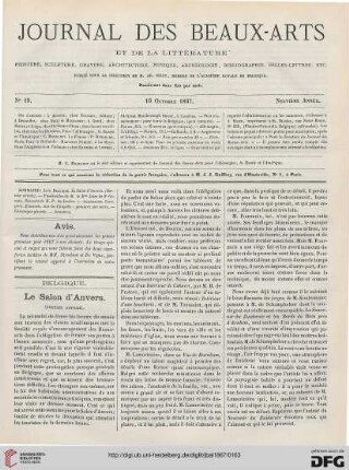 Nr. 19 (16 Octobre 1867)