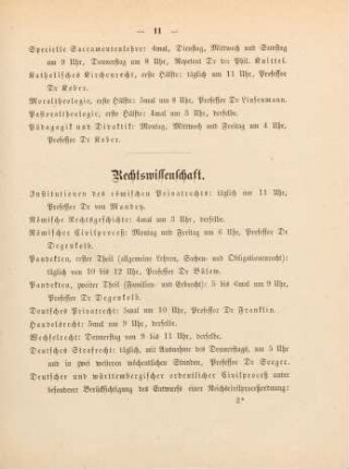11-12, Rechtswissenschaft