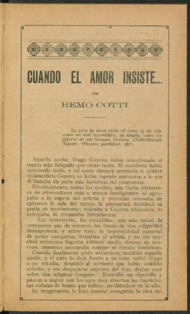 [Parte única]