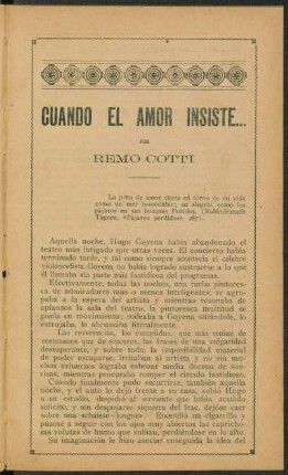 [Parte única]