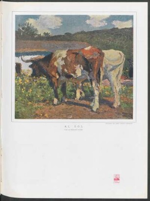 Al sol : Óleo de Fernando Fader, propiedad del señor Vicente Leberatto