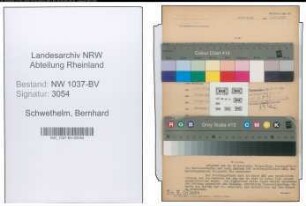 Entnazifizierung Bernhard Schwethelm , geb. 18.02.1898 (Lehrer)