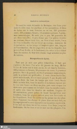 Barquettes de Lyon
