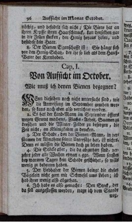 Von Aufsicht im October.
