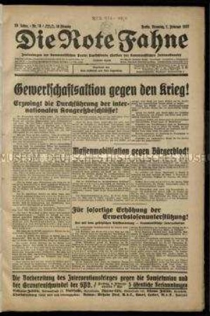 Sozialistische Zeitung. 10. Jahrgang 1927