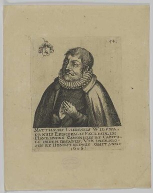 Bildnis des Matthaeus Ludecus