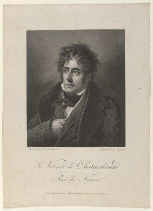 Bildnis des François-René de Chateaubriand