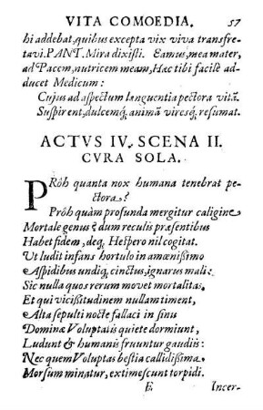 Scena II. Cvra, Sola.