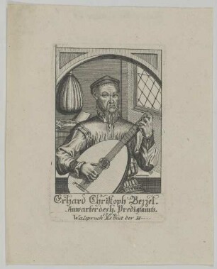 Bildnis des Erhard Christoph Bezzel