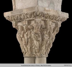 Kapitell mit Szenen von Ereignissen nach der Grablegung Christi - E07PP19