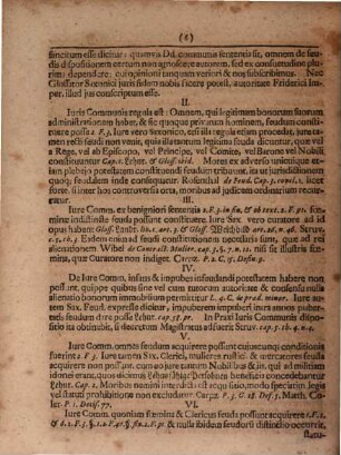 Disputatio Iuridica exhibens Differentias Iuris Saxonici Feudalis a Iure Communi Feudali