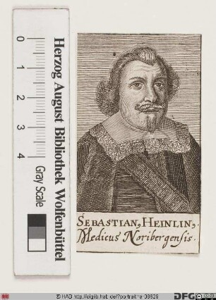 Bildnis Sebastian Hainlein (Heinlinus) d. J.