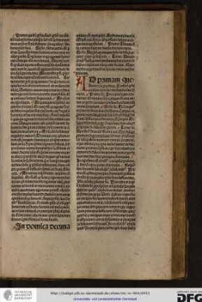 In dominica decimaoctava est evangelium Audientes Pharisei. Math xxii, qirca quod possunt disputari sequentes questiones...