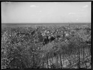 Ettlingen Stadtansicht von Nordosten