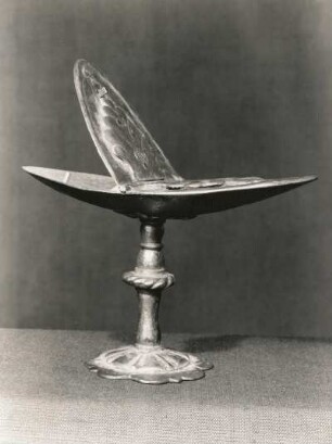 Weihrauchbehälter. Eisen, verzinnt; 11,3 cm. Dresden: Kunstgewerbemuseum 30555
