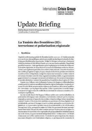 2: Terrorisme et polarisation régionale
