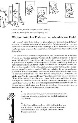 Werteverluste ohne Ende oder mit schrecklichem Ende?