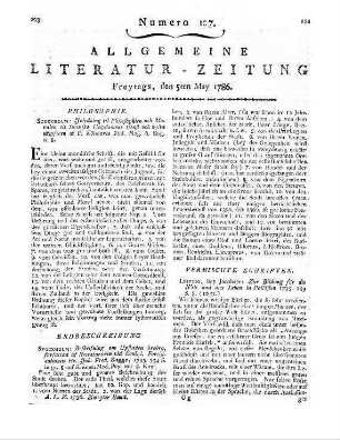 Kölmark, P.: Inledning til philosophien och moralen. Til swenska ungdomens tjenst och nytta. Stockholm: Nordström [1785]