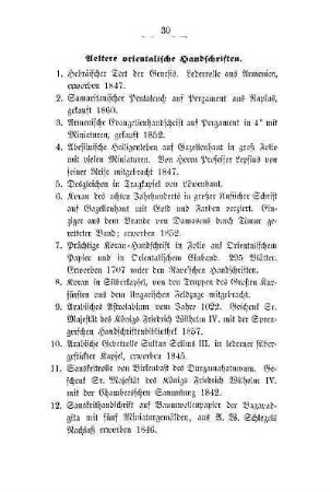 Aeltere orientalische Handschriften
