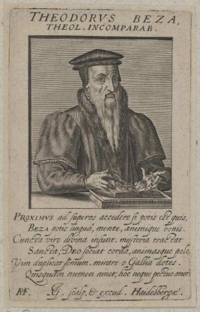 Bildnis des Theodorvs Beza
