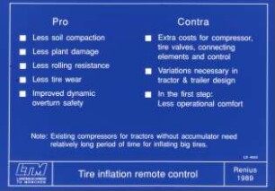 Tire inflation remote control
