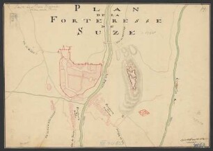 Plan de la Forteresse de Suze
