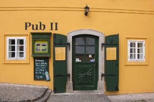 Prag - Gasthaus : Gasthaus in Prag, aufgenommen im Mai 2004