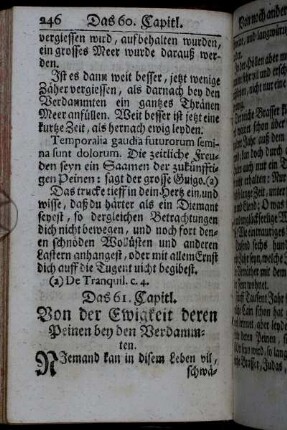 Das 61. Capitl. - Das 70. Capitl.