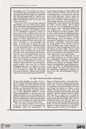 Zu den vorstehenden Gemälden