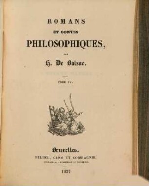 Romans et contes philosophiques, 4