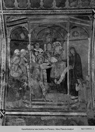 Christuszyklus : Darbringung des Christuskindes im Tempel