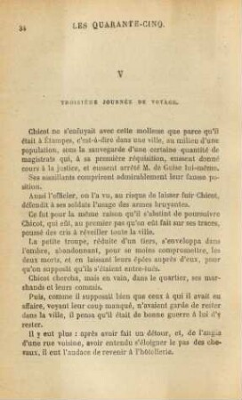 V. Troisième journée de voyage