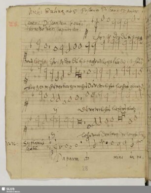 Mahu, Stephan: Da pacem Domine in diebus nostris