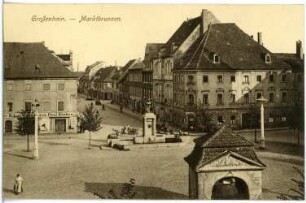 Großenhain. Marktbrunnen