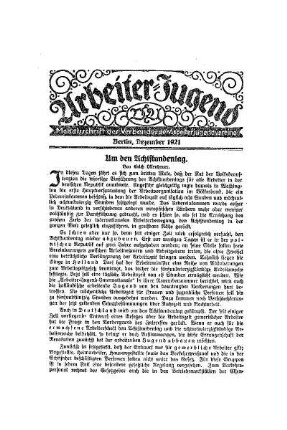 Um den Achtstundentag