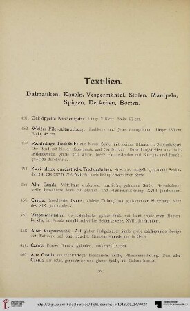 Textilien (Nr. 451-653)