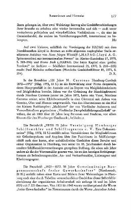 100 Jahre N. Carstens Hamburg-Curslack 1872 - 1972 : Hamburg, 1972