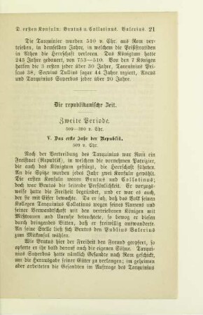 Zweite Periode. 509 - 390 v. Chr.
