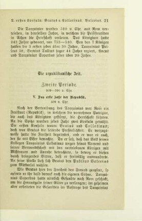 Zweite Periode. 509 - 390 v. Chr.